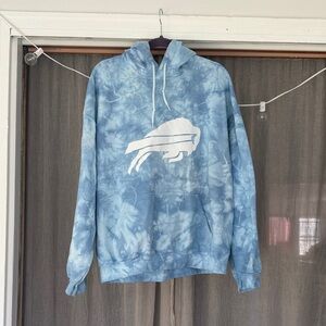 Tie-Dye Buffalo Bills Logo Hoodie